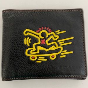 Coach x Keith Haring skateboard wallet